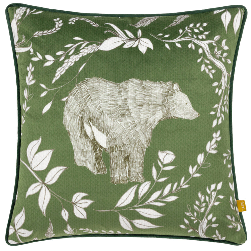 furn. Buckthorn Cushion Cover in Green