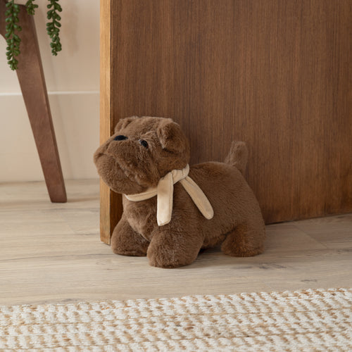  Brown Accessories - Buddy Bulldog Door Stop Brown Furn