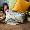 Animal Pink Cushions - Buttermere Outdoor Polyester Filled Cushion Multicolour Voyage Maison