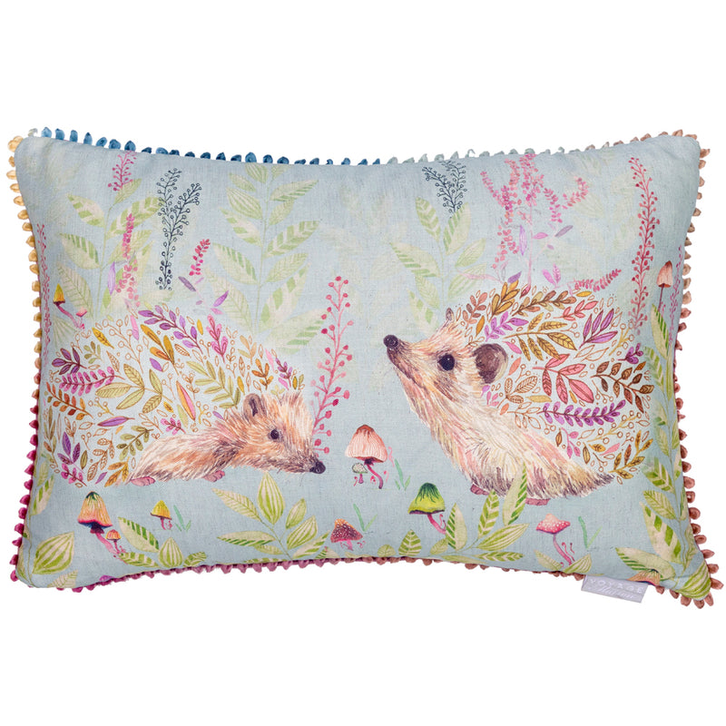 Animal Blue Cushions - Buttons & Ginger Printed Cushion Cover Robins Egg Voyage Maison