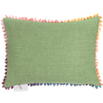 Voyage Maison Buttons & Ginger Small Printed Cushion Cover in Linen