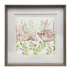 Voyage Maison Buttons & Ginger Framed Print in Nut/Ginger Linen