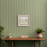 Voyage Maison Buttons & Ginger Framed Print in Birch/Ginger Linen