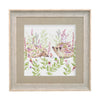 Voyage Maison Buttons & Ginger Framed Print in Birch/Ginger Linen