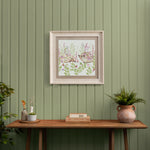 Voyage Maison Buttons & Ginger Framed Print in Birch/Ginger Linen