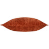 Evans Lichfield Buxton Rectangular Cushion Cover in Burnt Orange