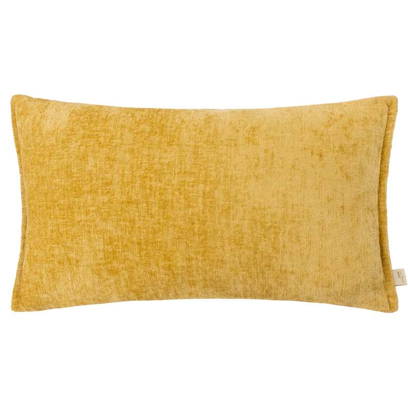 Evans Lichfield Buxton Rectangular Cushion Cover in Ochre