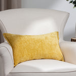 Evans Lichfield Buxton Rectangular Cushion Cover in Ochre