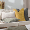 Evans Lichfield Buxton Cushion Cover in Charcoal