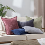 Evans Lichfield Buxton Cushion Cover in Eucalyptus