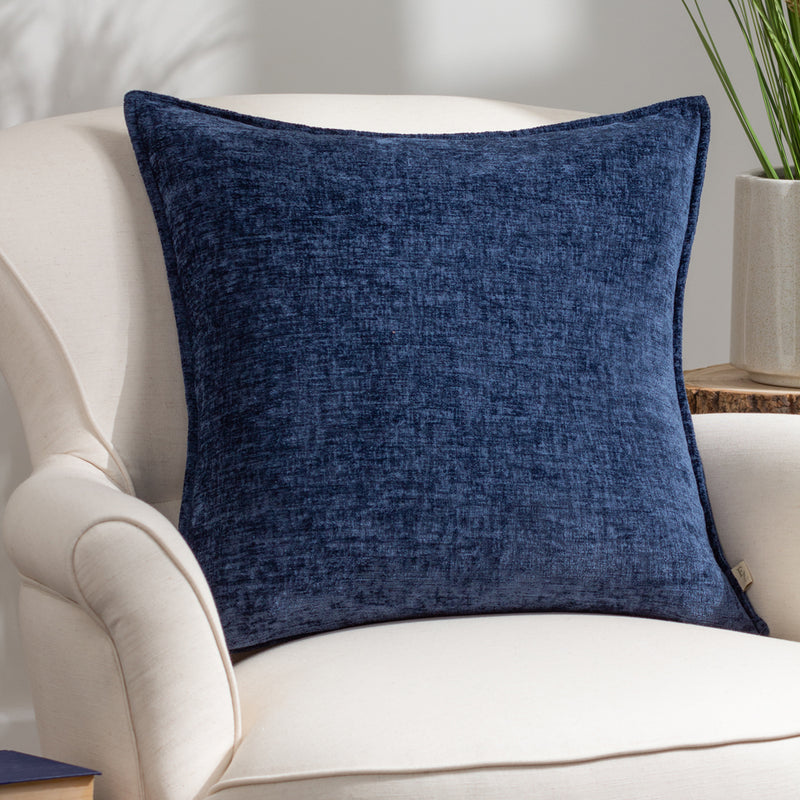 Evans Lichfield Buxton Cushion Cover in Navy