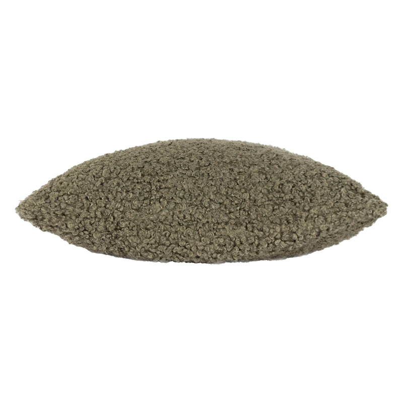 Yard Cabu Textured Boucle Cushion Cover in Khaki