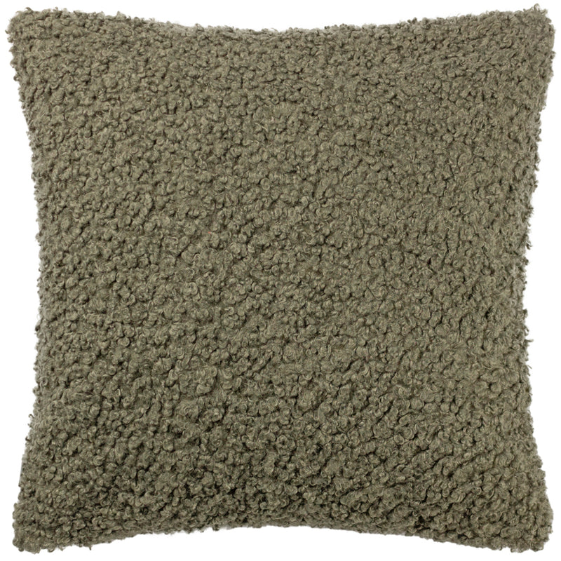 Yard Cabu Textured Boucle Cushion Cover in Khaki