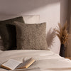 Yard Cabu Textured Boucle Cushion Cover in Taupe