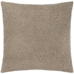 Plain Grey Cushions - Cabu Chunky Boucle Cushion Cover Taupe Yard