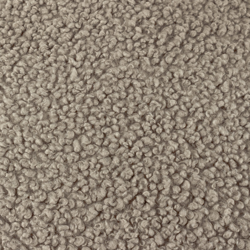 Plain Grey Cushions - Cabu Chunky Boucle Cushion Cover Taupe Yard