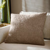 Plain Grey Cushions - Cabu Chunky Boucle Cushion Cover Taupe Yard