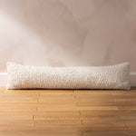 Yard Cabu Textured Boucle Draught Excluder in Ecru