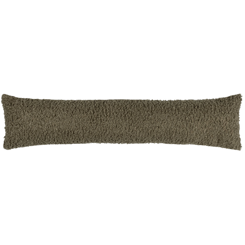 Yard Cabu Textured Boucle Draught Excluder in Khaki