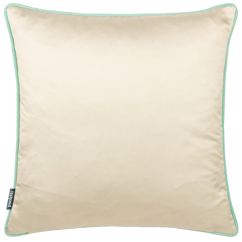 Geometric Beige Cushions - Carnaby Chain  Cushion Cover Ivory Paoletti