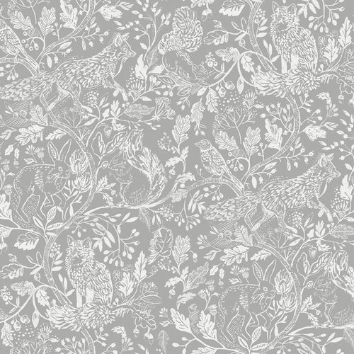 Voyage Maison Cademuir 1.4m Wide Width Wallpaper in Silver