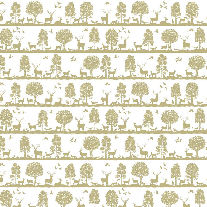 Voyage Maison Cairngorms Printed Cotton Fabric in Meadow