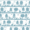 Voyage Maison Cairngorms 1.4m Wide Width Wallpaper in Azure