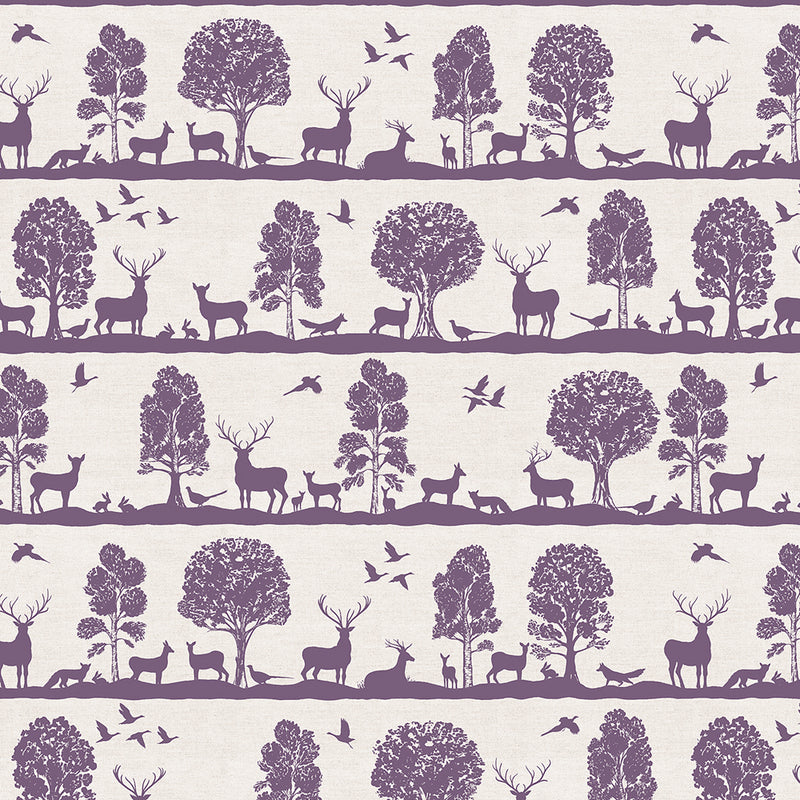 Cairngorms Wallpaper Sample Damson