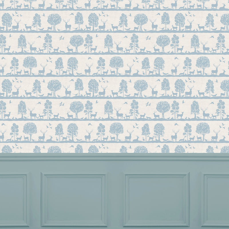 Voyage Maison Cairngorms 1.4m Wide Width Wallpaper in Loch