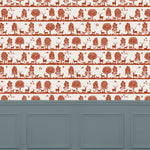 Voyage Maison Cairngorms 1.4m Wide Width Wallpaper in Paprika