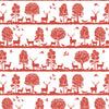 Voyage Maison Cairngorms 1.4m Wide Width Wallpaper in Paprika