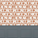 Voyage Maison Cairngorms 1.4m Wide Width Wallpaper in Rust