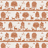 Voyage Maison Cairngorms 1.4m Wide Width Wallpaper in Rust