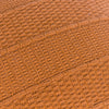 Yard Caliche Textured Tasselled Cushion Cover in Ginger