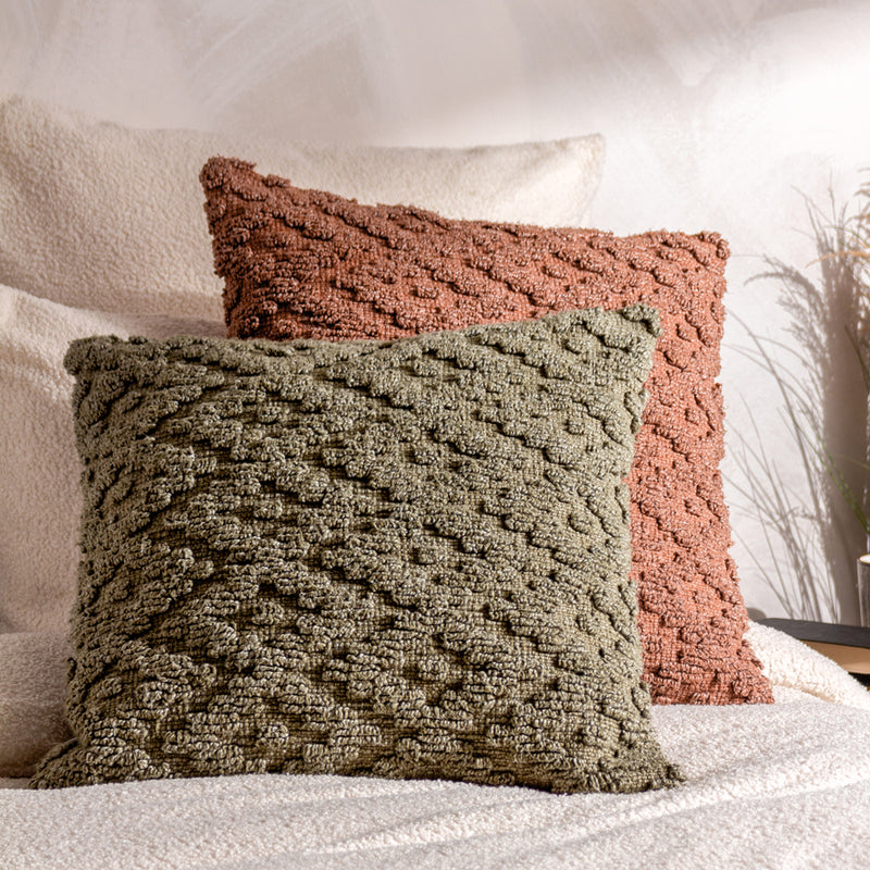 Yard Calvay Cushion Cover in Lichen