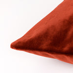 furn. Camden Micro-Cord Corduroy Cushion Cover in Brick