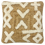 furn. Camfa Braided Jute Cushion Cover in Natural