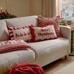  Pink Cushions - Candy Canes Tufted Cushion Cover Pink/Red Furn