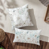 Floral White Cushions - Canina Outdoor Floral Cushion Cover Off White Evans Lichfield