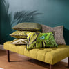 Wylder Cape Ikat Cushion Cover in Moss