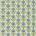 Voyage Maison Cardo Woven Jacquard Fabric in Aqua