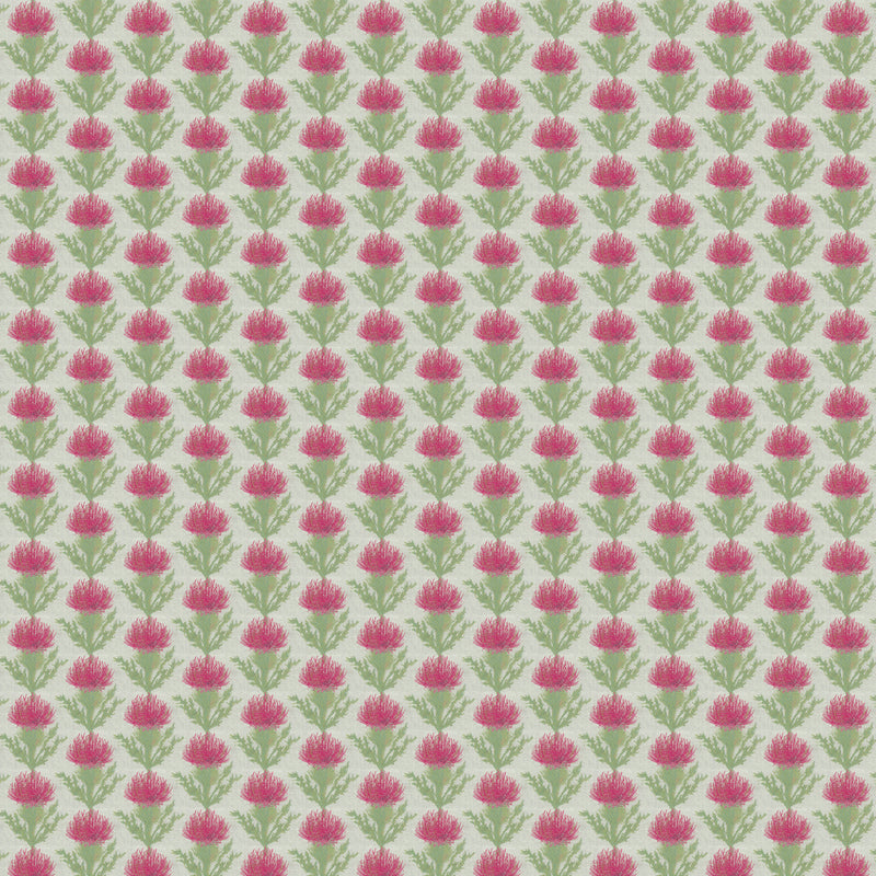 Voyage Maison Cardo Woven Jacquard Fabric in Fuchsia