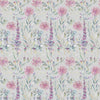 Floral Pink Fabric - Carneum Floral Printed Cotton Fabric Sorbet Cream Voyage Maison