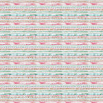 Striped Multi Fabric - Carnival Stripe Printed Cotton Fabric Dusk Voyage Maison