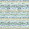 Striped Green Fabric - Carnival Stripe Printed Cotton Fabric Lagoon Voyage Maison