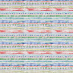 Striped Multi Fabric - Carnival Stripe Printed Cotton Fabric Primary Voyage Maison