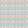 Striped Multi Fabric - Carnival Stripe Printed Cotton Fabric Primary Voyage Maison