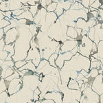 Abstract Blue Fabric - Carrara Printed Cotton Fabric Frost Additions