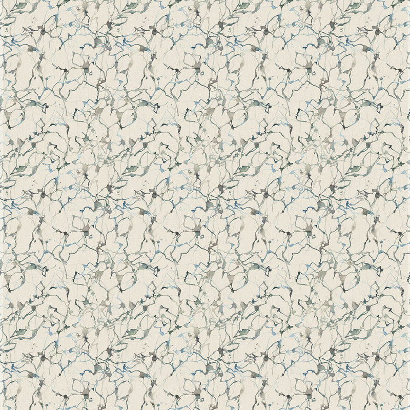 Additions Carrara Printed Cotton Fabric in Frost