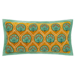 Paoletti Casa Cushion Cover in Ochre/Marine